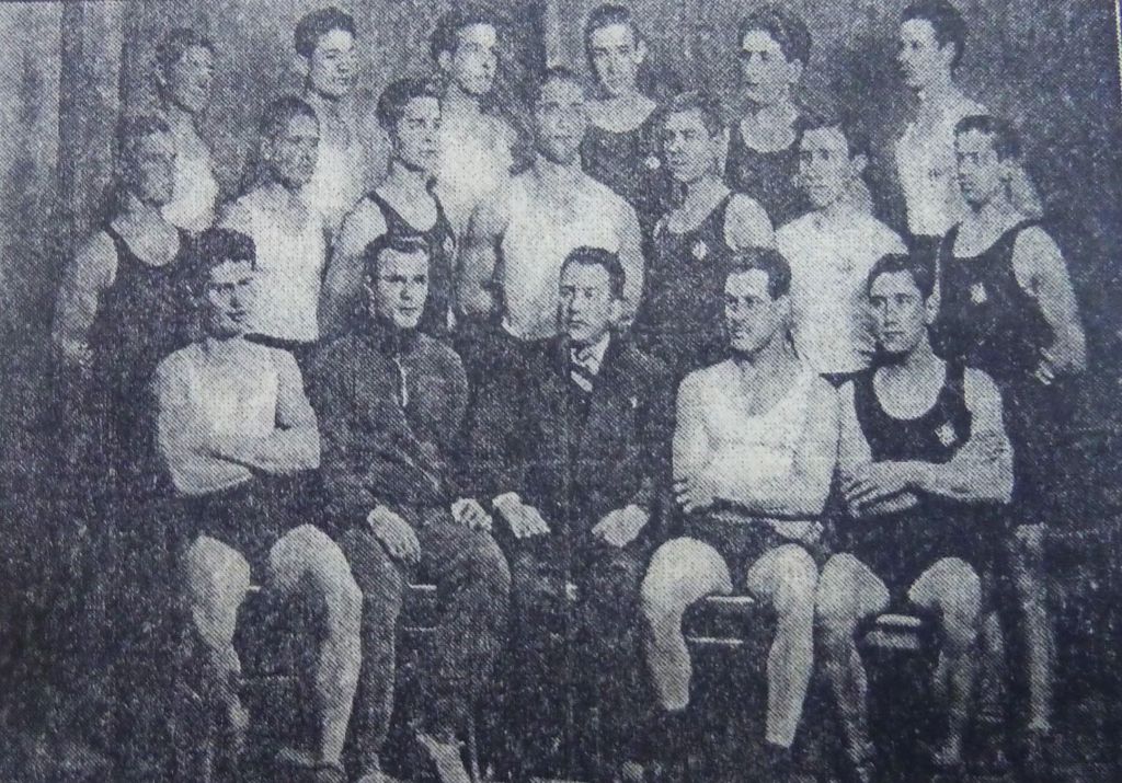 гимнастици от "Асеновски юнак" - 1938 г