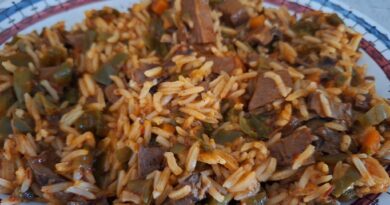 Домашни рецепти – Свински сърца с ориз, чушка и морков
