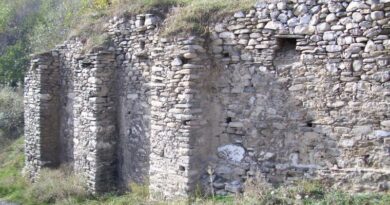 Старите зидове край Метоха на Бачковския манастир (галерия)